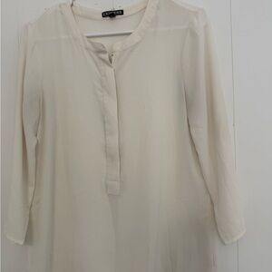 Express Women's Ivory Blouse